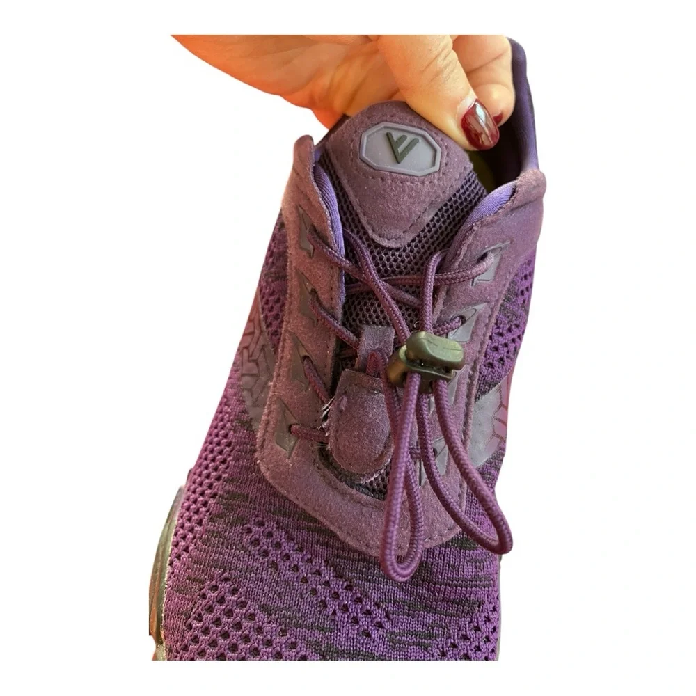 Sports brand purple sneakers